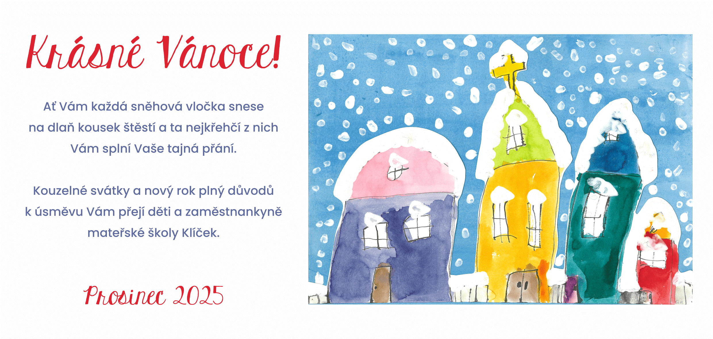 obrázek zpráva Krásné Vánoce!